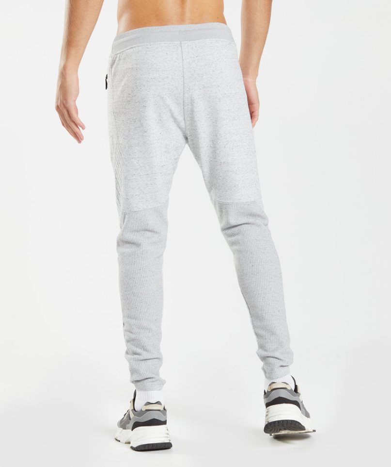 Men's Gymshark Retake Knit Jogger Light Grey | CA 6DA3N5